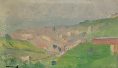Coteau vert, Montplaisant av Albert Marquet
