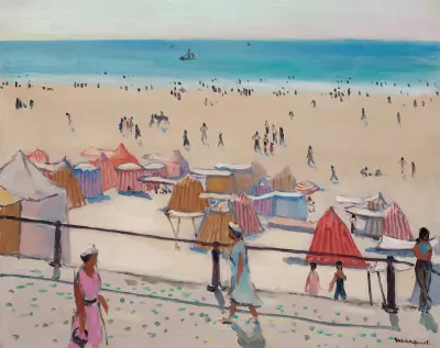 La promenade aux Sables d’Olonne, Albert Marquet