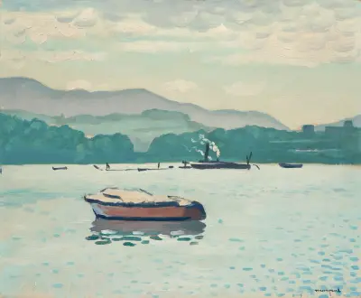 Le Canot automobile, Baie de Chingoudy, Albert Marquet