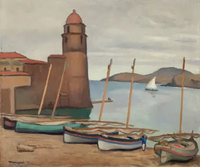Le phare de Collioure, Albert Marquet