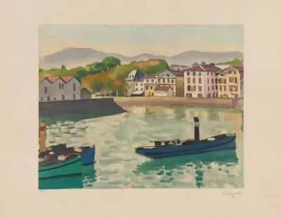 Le Port av Albert Marquet