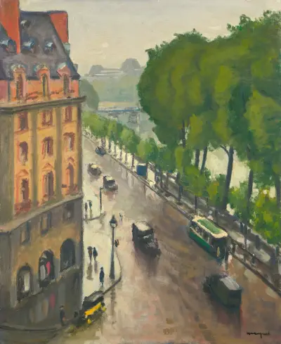 Paris, Quai de Conti, Albert Marquet