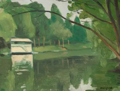 Pont de Champigny av Albert Marquet