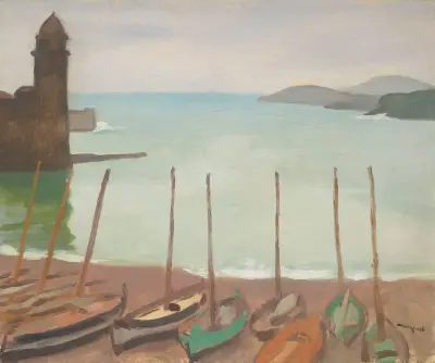 Port de Collioure, Albert Marquet