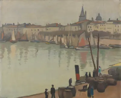 Port of La Rochelle av Albert Marquet