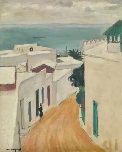 Une rue av Albert Marquet