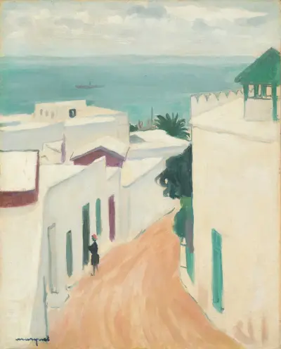 Une rue, Albert Marquet