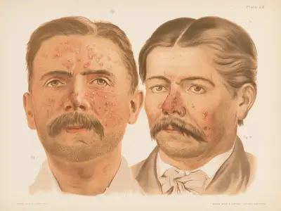 I. Acne vulgaris, II. Acne rosacea av Prince Albert Morrow