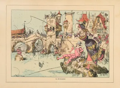 Die glückliche Stadt von Albert Robida