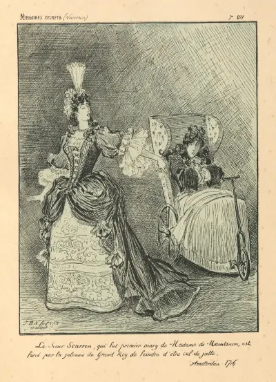 Les estrennes du Poéte Scarron av Albert Robida