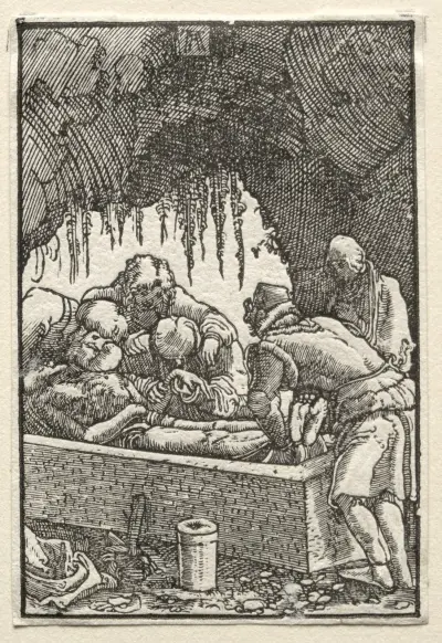 Burial of Christ av Albrecht Altdorfer
