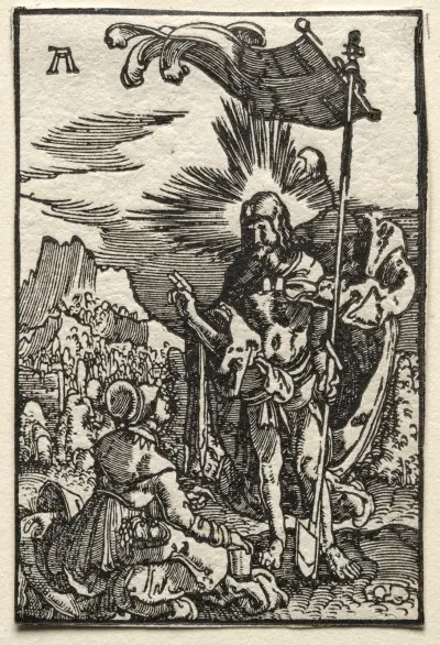 Christus erscheint der heiligen Maria Magdalena von Albrecht Altdorfer