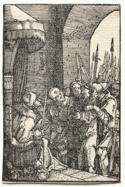 Christus vor Pilatus von Albrecht Altdorfer
