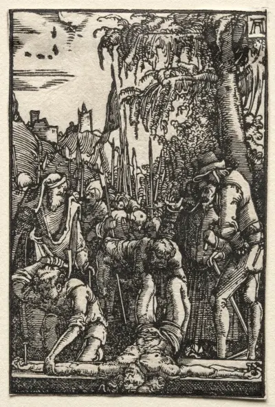 Kristus korsfäst av Albrecht Altdorfer