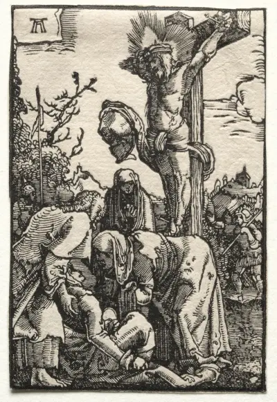 Kristus på korset av Albrecht Altdorfer