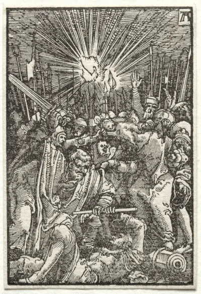 Christ taken captive av Albrecht Altdorfer