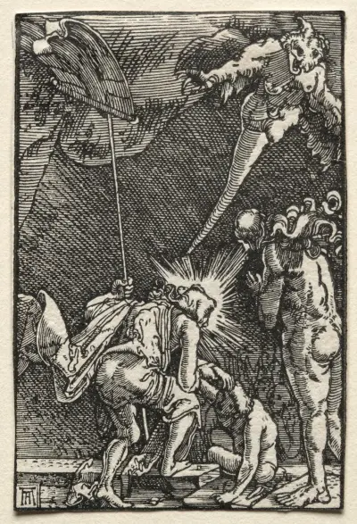 Nedstigning till helvetet av Albrecht Altdorfer