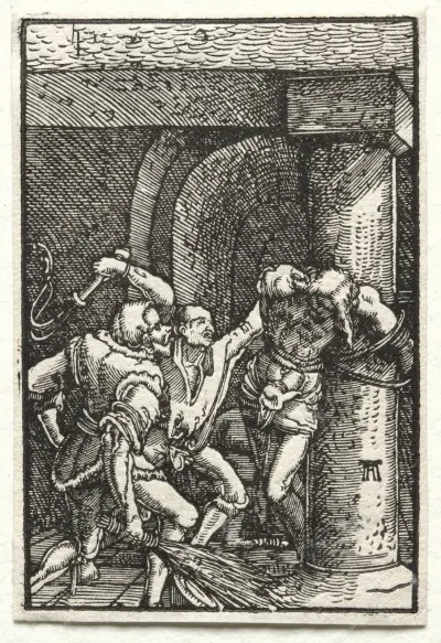 Flagellation of Christ av Albrecht Altdorfer