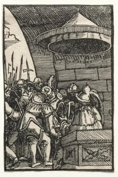 Pilate Washing His Hands av Albrecht Altdorfer