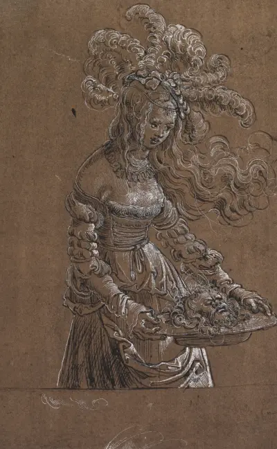 Salome with the Head of St. John the Baptist av Albrecht Altdorfer