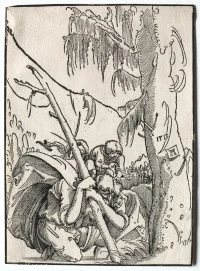 St. Christopher av Albrecht Altdorfer