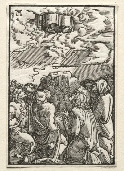 The Ascension av Albrecht Altdorfer