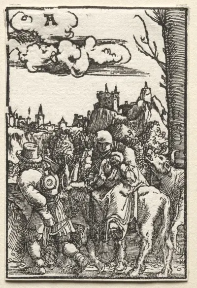 The Flight into Egypt av Albrecht Altdorfer