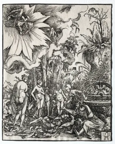 The Judgment of Paris av Albrecht Altdorfer