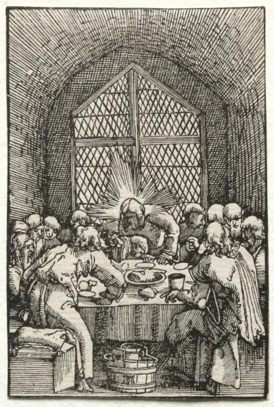 Das Abendmahl von Albrecht Altdorfer
