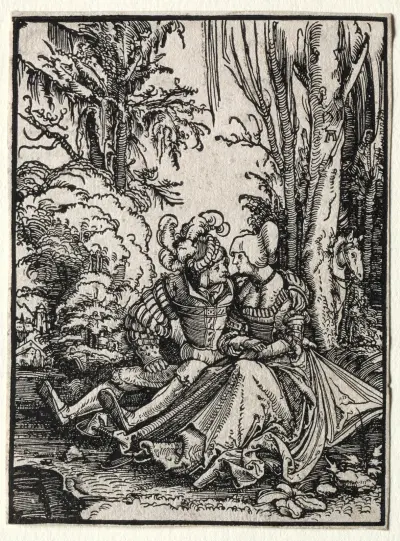 Die Liebenden von Albrecht Altdorfer