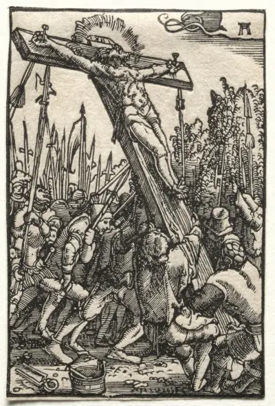 Die Kreuzaufrichtung von Albrecht Altdorfer
