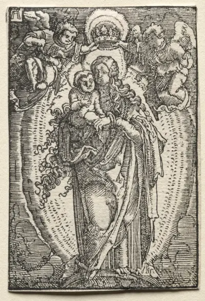 The Virgin as Queen of Heaven av Albrecht Altdorfer