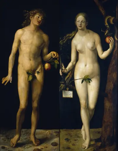 Adam And Eve, 1507 av Albrecht Dürer