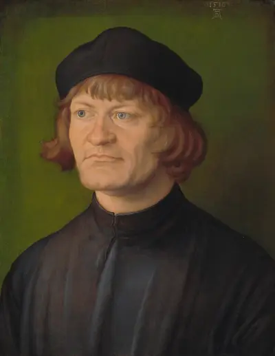 Bildnis eines Geistlichen av Albrecht Dürer