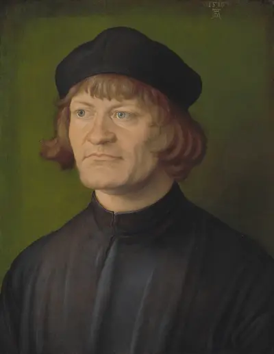 Portrait of a Clergyman Johann Dorsch av Albrecht Dürer
