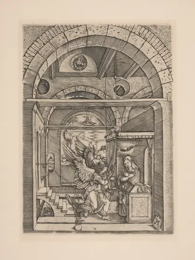The Annunciation av Albrecht Dürer