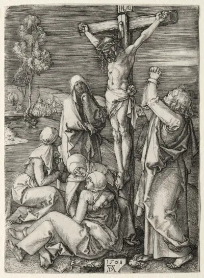 The Crucifixion, 1508 av Albrecht Dürer