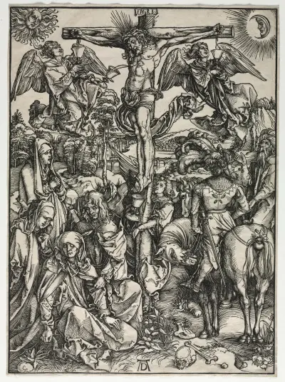 The Crucifixion, 1497 – nr 1 av Albrecht Dürer