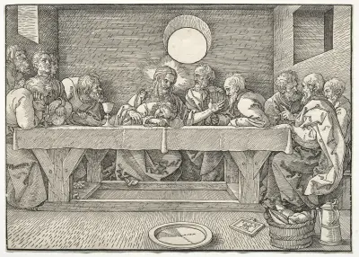 The Last Supper, 1523 av Albrecht Dürer