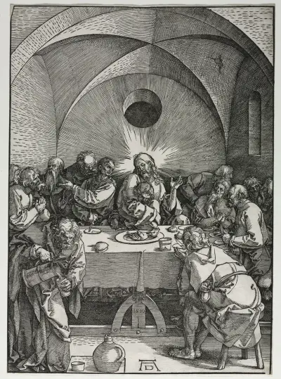 The Last Supper, 1510 av Albrecht Dürer