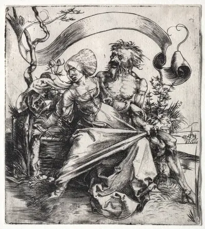 The Ravisher av Albrecht Dürer
