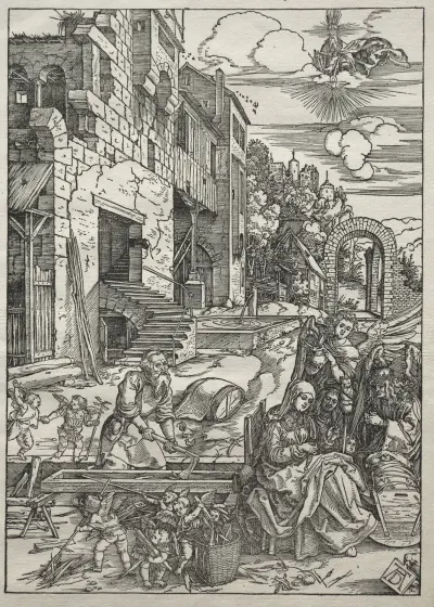 The Rest in Egypt av Albrecht Dürer