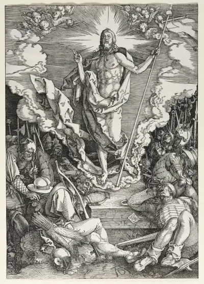 The Resurrection, 1510 av Albrecht Dürer