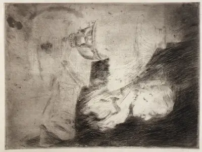 Eventide av Julian Alden Weir