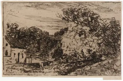 Glebe Farm–Isle of Man av Julian Alden Weir