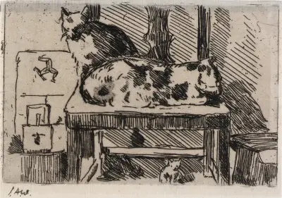 Manx Cats–Isle of Man av Julian Alden Weir