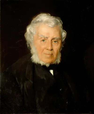 Portrait of Robert Walter Weir av Julian Alden Weir