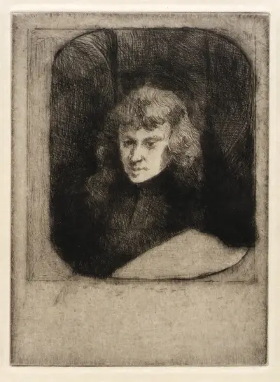Studie i natt av Julian Alden Weir
