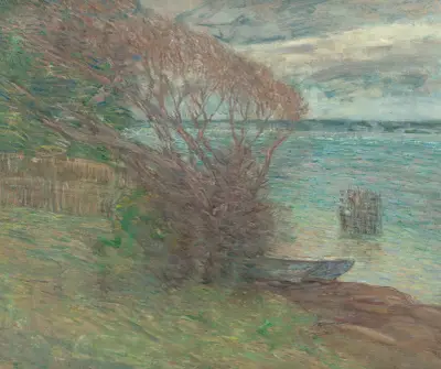 Stranden, Nassau av Julian Alden Weir