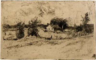 Gården av Julian Alden Weir